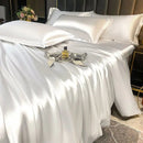 LuxeWeave - 3 - Piece Silk Bedding Set - Kalinzy
