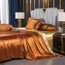 LuxeWeave - 3 - Piece Silk Bedding Set - Kalinzy
