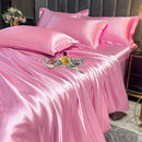 LuxeWeave - 3 - Piece Silk Bedding Set - Kalinzy