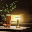 RetroGlow Cordless Touch LED Bedside Table Lamp - Kalinzy