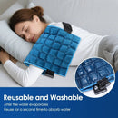 ThermaPad - 13x22 Inch Large Ice Pack for Back/Waist/Knee Reusable Cold/Hot Pad - Kalinzy