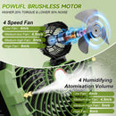 AeroMist - Outdoor Portable Battery Powered Fan - Kalinzy