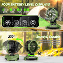 AeroMist - Outdoor Portable Battery Powered Fan - Kalinzy