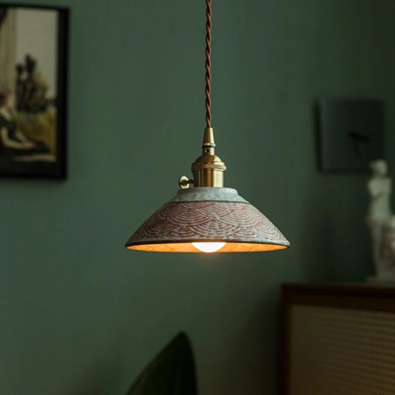 ArtLumo - Vintage Artisan Pendant Lamp - Kalinzy