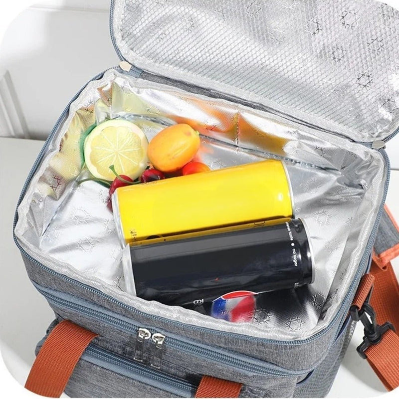ChillTote - Double Layer Cooler Lunch Bag - Kalinzy