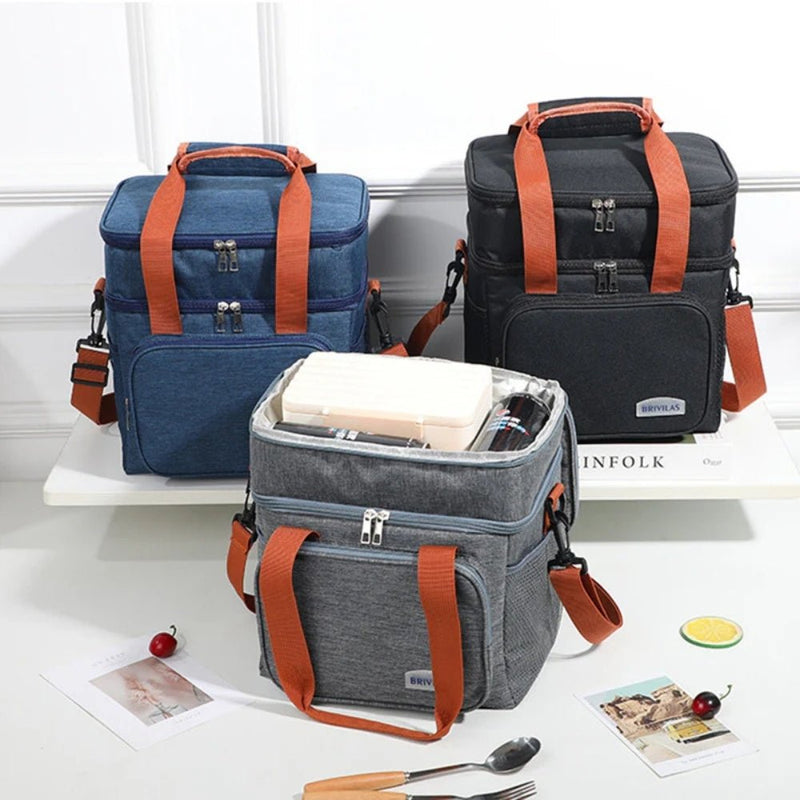 ChillTote - Double Layer Cooler Lunch Bag - Kalinzy