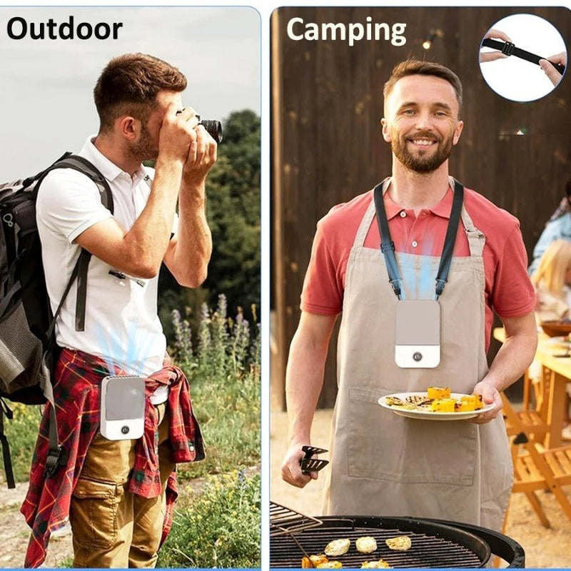CoolioClip - Clip - On Portable Waist and Neck Fan - Kalinzy