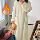 CozyBathrobe - Ladies Winter Nightgowns - Kalinzy