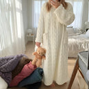 CozyBathrobe - Ladies Winter Nightgowns - Kalinzy