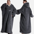 CozyCloud - Long Wearable Hooded Blanket - Kalinzy