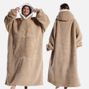 CozyCloud - Long Wearable Hooded Blanket - Kalinzy