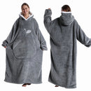 CozyCloud - Long Wearable Hooded Blanket - Kalinzy