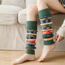 CozyTrail – Christmas cable knit leg warmers - Kalinzy