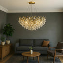 CrystaLeaf - Modern Crystal Branch Chandelier Light - Kalinzy