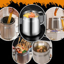 DuoMaster – Stainless Steel Deep Frying Pot - Kalinzy