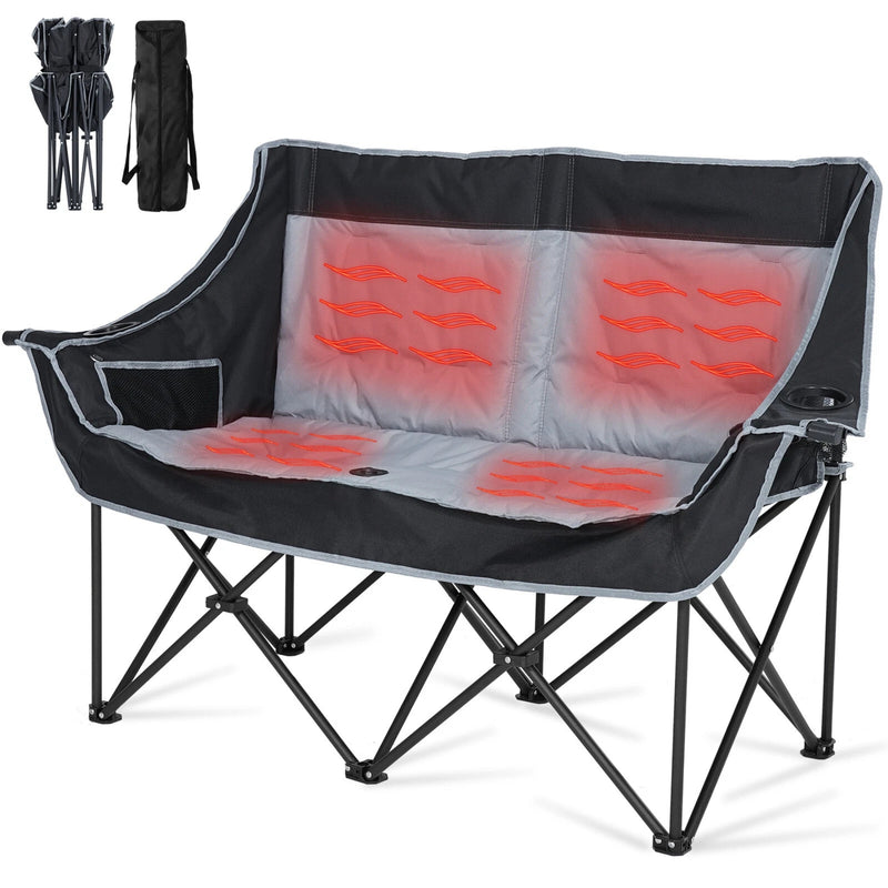 DuoSeat – Heated Double Camping Chair - Kalinzy