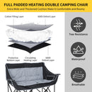 DuoSeat – Heated Double Camping Chair - Kalinzy