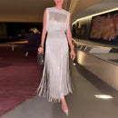 ElanDeux - Two - Piece Summer Evening Dress - Kalinzy