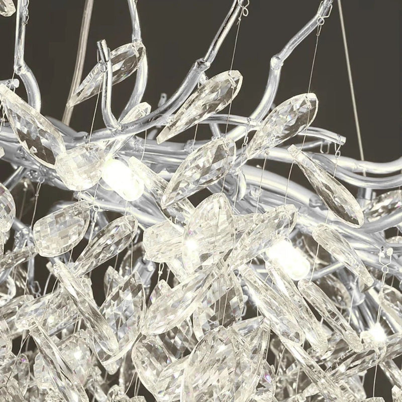 EternaTwig – Modern Tree Branch Crystal Chandelier - Kalinzy