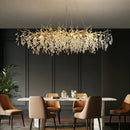 EternaTwig – Modern Tree Branch Crystal Chandelier - Kalinzy
