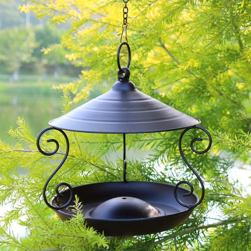 FeatherHaven – Outdoor Metal Bird Feeder - Kalinzy