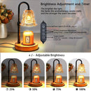 FlameGlow – 2 Set Adjustable Candle Warmer Lamp - Kalinzy