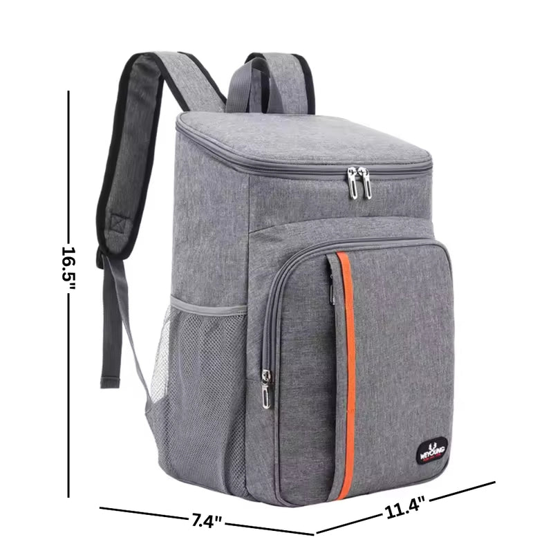 FrostTrek – Insulated Backpack Cooler Lunch Bag - Kalinzy