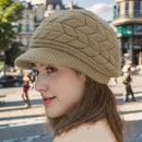 FrostWeave – Soft Womens Knitted Hat for Cold Weather - Kalinzy