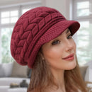 FrostWeave – Soft Womens Knitted Hat for Cold Weather - Kalinzy