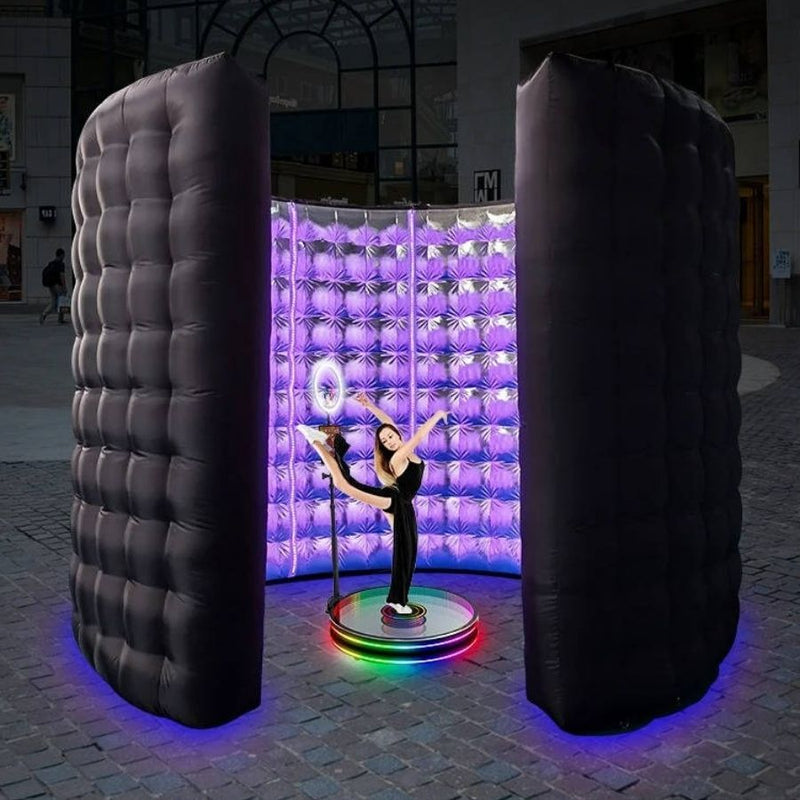 GlowWall – Inflatable LED 360 Photo Booth - Kalinzy