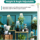 HaloGrow - Adjustable LED Full Spectrum Grow Light For Indoor Plants - Kalinzy