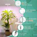 HaloGrow - Adjustable LED Full Spectrum Grow Light For Indoor Plants - Kalinzy