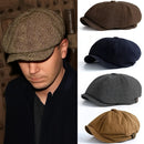 HeritagePeak - Herringbone Mens Newsboy Hats Caps - Kalinzy