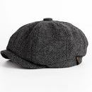 HeritagePeak - Herringbone Mens Newsboy Hats Caps - Kalinzy