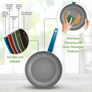 KitchenUnits - Nonstick Pot and Pan Cookware Set - Kalinzy