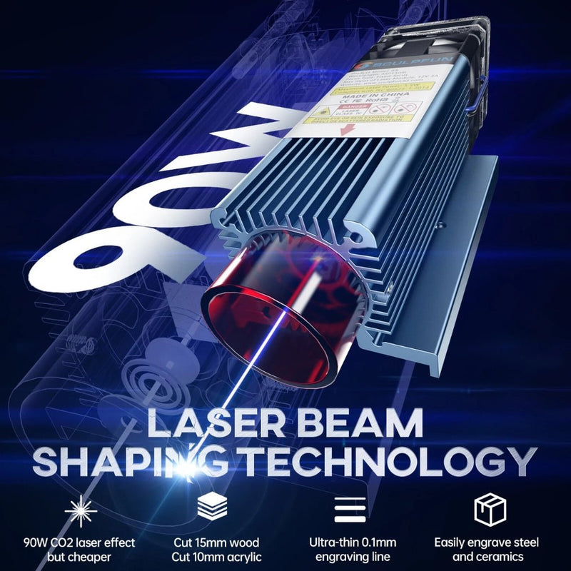 LaserCraft – Precision Laser Wood Engraver Machine - Kalinzy