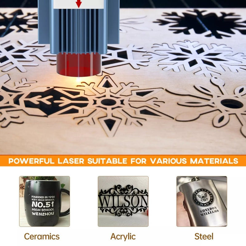 LaserCraft – Precision Laser Wood Engraver Machine - Kalinzy