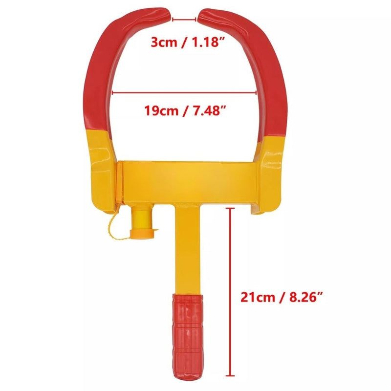 LockGuard – 2Pcs Heavy - Duty Car Tire Wheel Lock - Kalinzy