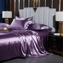 LuxeWeave - 3 - Piece Silk Bedding Set - Kalinzy