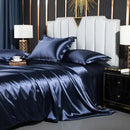 LuxeWeave - 3 - Piece Silk Bedding Set - Kalinzy