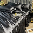 LuxeWeave - 3 - Piece Silk Bedding Set - Kalinzy