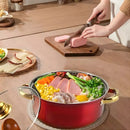 LuxiSteel - 12 Piece Non Stick Cookware Set - Kalinzy