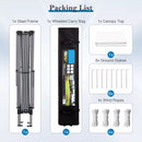 MaxShade - 10x10 Outdoor Pop - Up Tent Canopy - Kalinzy