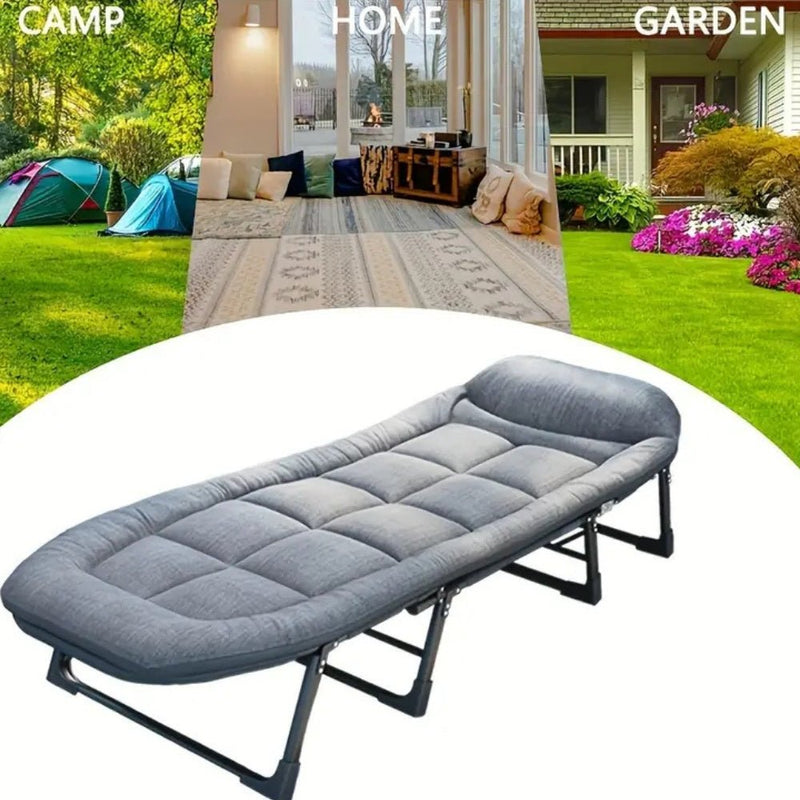 NapCloud - Camp Cot Portable Folding Bed - Kalinzy