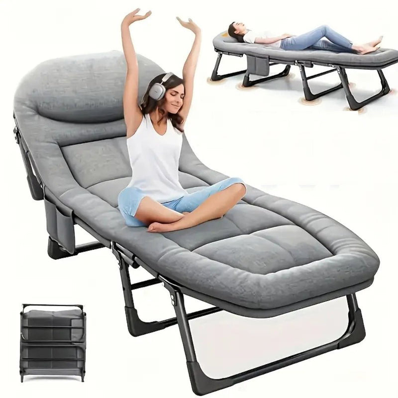 NapCloud - Camp Cot Portable Folding Bed - Kalinzy