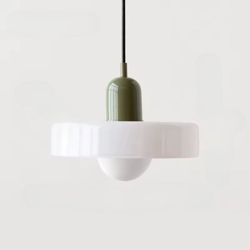 Nocticlight - Amber Glass Pendant Ceiling Lamp - Kalinzy