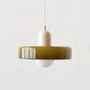 Nocticlight - Amber Glass Pendant Ceiling Lamp - Kalinzy