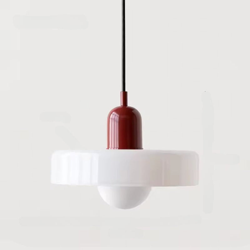 Nocticlight - Amber Glass Pendant Ceiling Lamp - Kalinzy