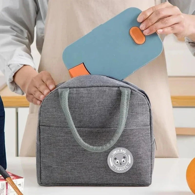 PandaTote – Stylish Insulated Ladies Lunch Tote Bag - Kalinzy