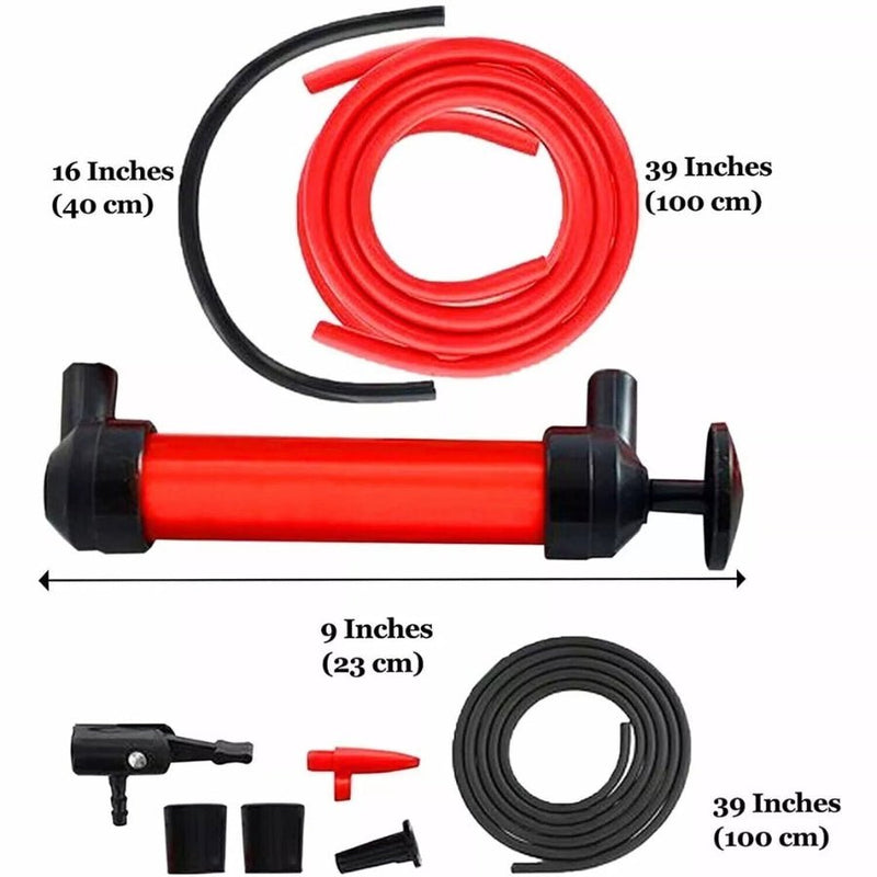 PowerFlow - Multi - Use Air & Liquid Transfer Syphon Hand Pump - Kalinzy